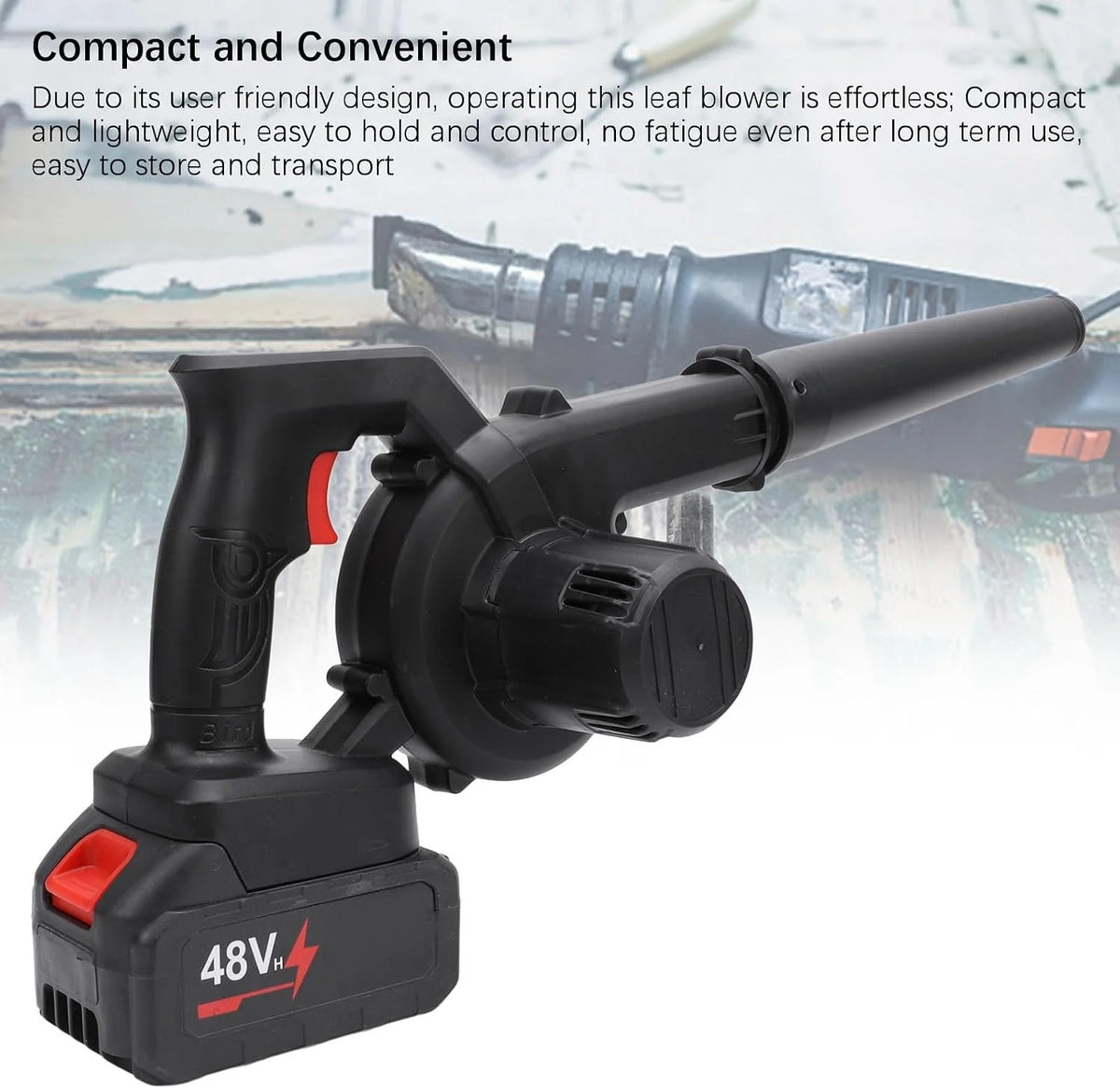 Cordless Leaf Blower Vacuum Ⓢ