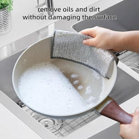 Metallic Mesh Dish Cloth