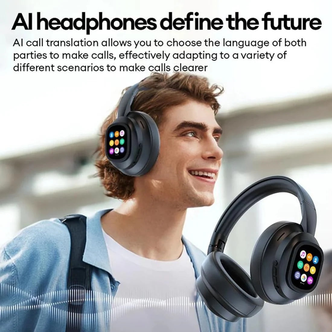 Modio Smart Touchscreen Headphones