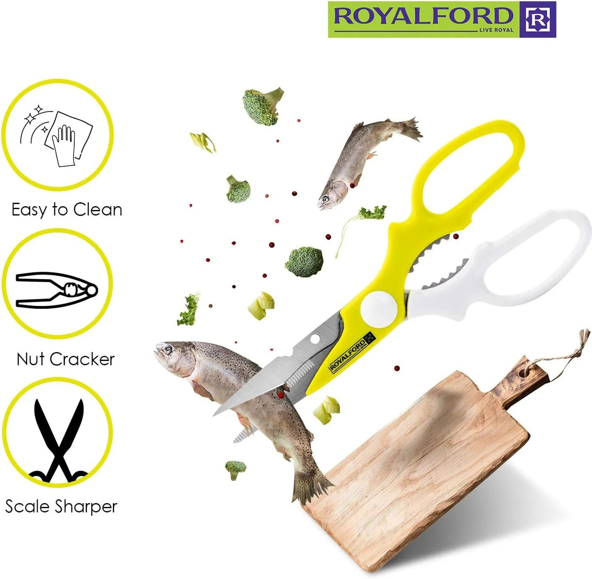 Royalford Professional Kitchen Scissors