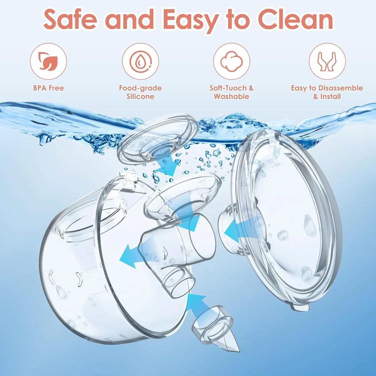 Wearable Electric Breast Pump